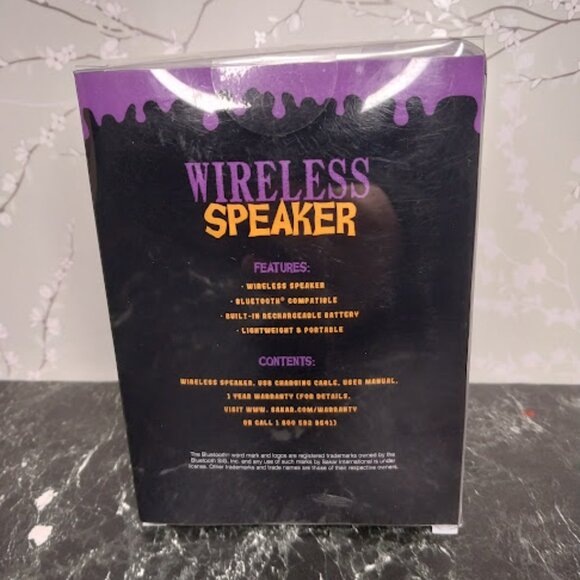 Target Bullseye Graveyard Headstone RIP Wireless Bluetooth Speaker - Picture 3 of 4